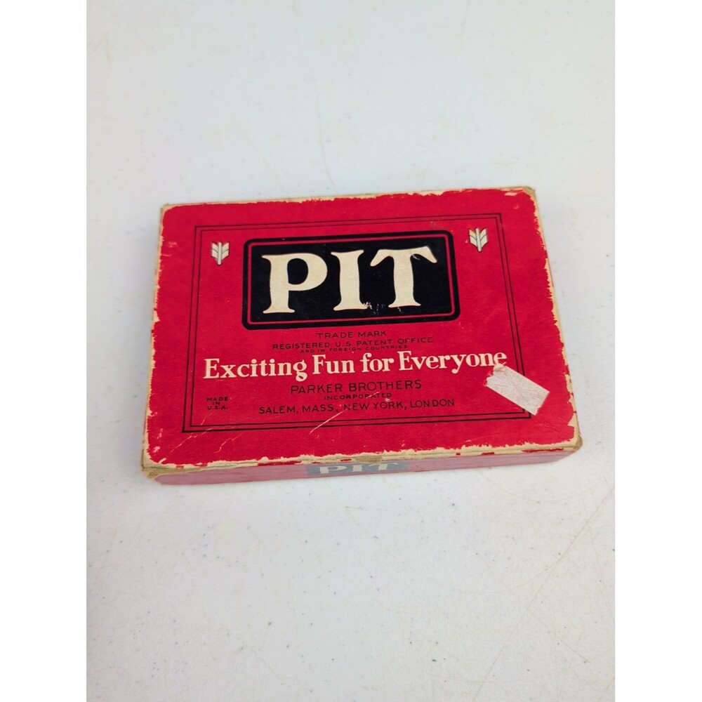 Parker Brothers Pit - The World's Liveliest Trading Game - 1919